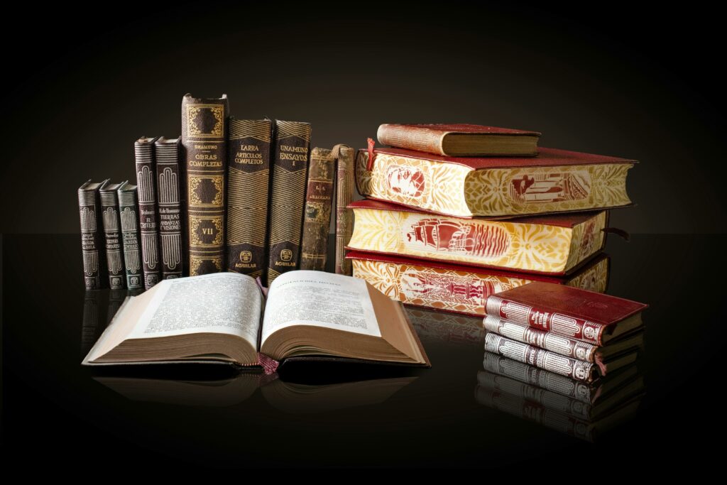Boeken achtergrond